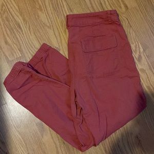 Loft Burnt Orange Joggers